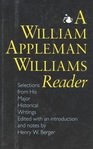 Tapa de A William Appleman Williams reader