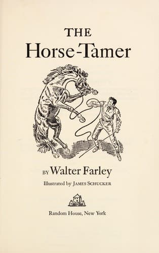 Tapa de The horse-tamer