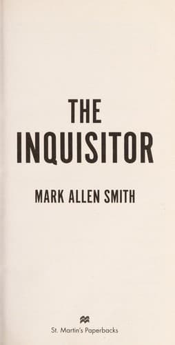 Tapa de The inquisitor