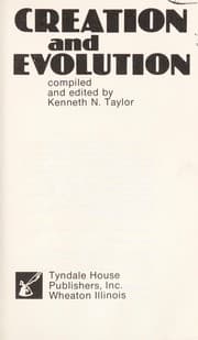 Tapa de Creation and Evolution