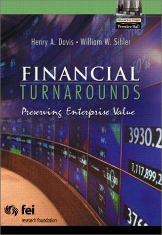 Tapa de Financial turnarounds