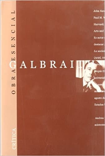 Tapa de Galbraith Obra Esencial