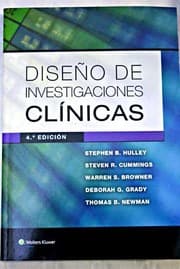 Tapa de Diseño de investigaciones clínicas - 4. ed.