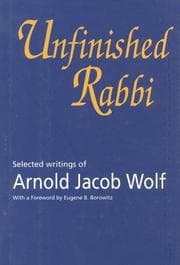 Tapa de Unfinished rabbi