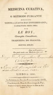 Tapa de Medicina curativa, ou o methodo purgante dirigido contra a causa das enfermidades ...