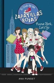 Tapa de Nueva York.Let's go (El club de las zapatillas rojas)