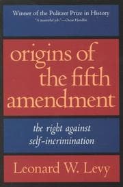Tapa de Origins of the Fifth Amendment