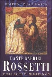 Tapa de Collected writings of Dante Gabriel Rossetti