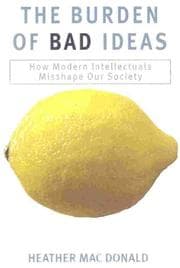 Tapa de The Burden of Bad Ideas