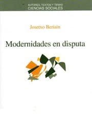 Tapa de Modernidades en disputa - Primera edición