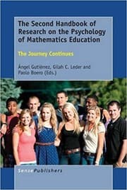 Tapa de The second handbook of research on the psychology of mathematics education : the journey continues