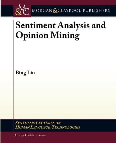 Tapa de Sentiment analysis and opinion mining