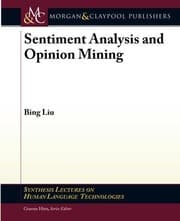 Tapa de Sentiment analysis and opinion mining