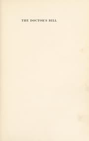 Tapa de The doctor's bill