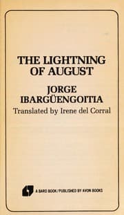 Tapa de The lightning of August