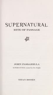 Tapa de Rite of passage