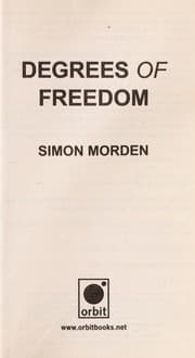 Tapa de Degrees of freedom