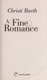 Tapa de A fine romance