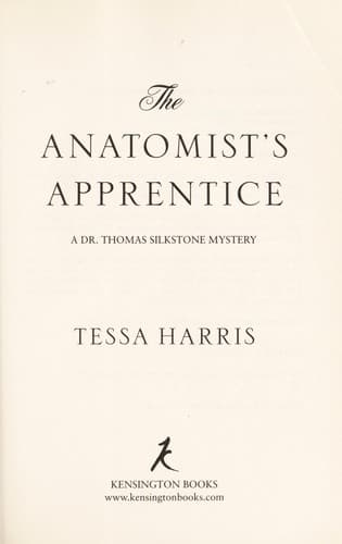 Tapa de The anatomist's apprentice