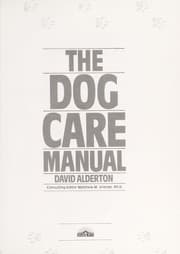 Tapa de The Dog Care Manual