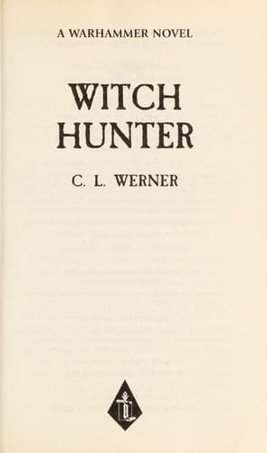 Tapa de Witch hunter