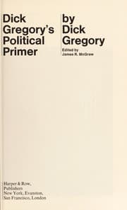 Tapa de Dick Gregory's political primer