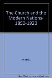 Tapa de The church and the modern nations