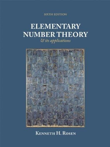 Tapa de Elementary number theory and its applications - 6. ed.