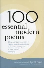 Tapa de 100 Essential Modern Poems