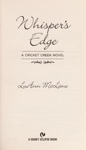 Tapa de Whisper's edge