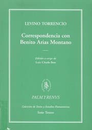 Tapa de Correspondencia con Benito Arias Montano