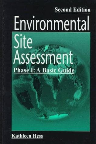 Tapa de Environmental site assessment, phase I