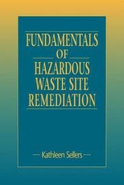 Tapa de Fundamentals of hazardous waste site remediation