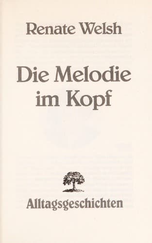 Tapa de Die Melodie im Kopf