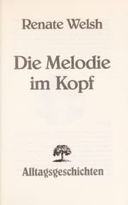 Tapa de Die Melodie im Kopf