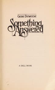 Tapa de Something answered
