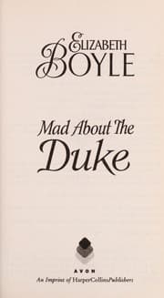 Tapa de Mad about the duke