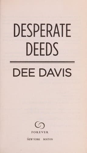 Tapa de Desperate deeds