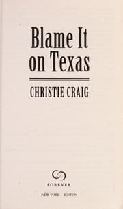 Tapa de Blame It on Texas