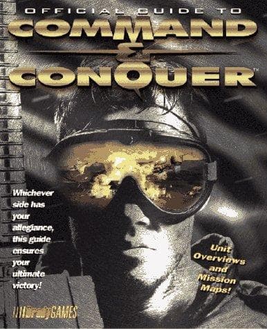Tapa de Official Guide to Command & Conquer