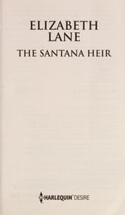 Tapa de The Santana heir