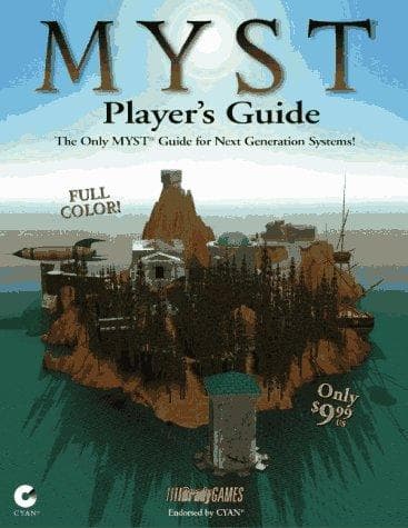 Tapa de MYST Player's Guide (Bradygames)