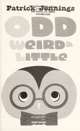 Tapa de Odd, weird & little