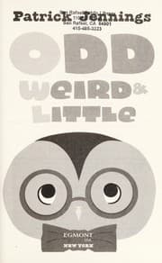 Tapa de Odd, weird & little