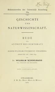 Tapa de Geschichte und Naturwissenschaft