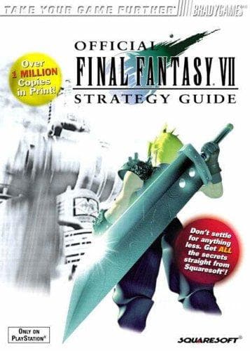 Tapa de Official Final Fantasy VII Strategy Guide