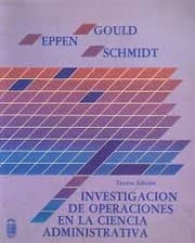 Tapa de Investigación de operaciones en la ciencia administrativa