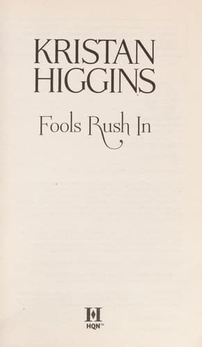 Tapa de Fools rush in