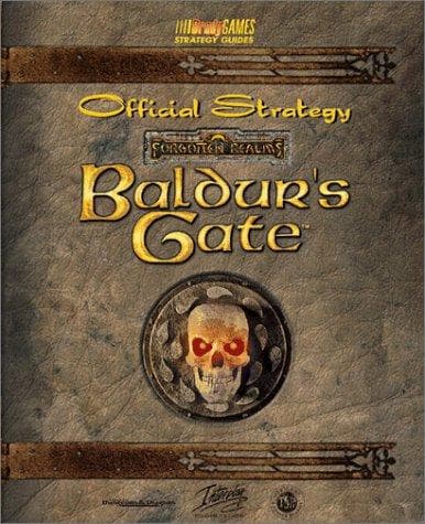 Tapa de Baldur's Gate Official Strategy Guide