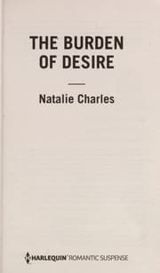 Tapa de The burden of desire